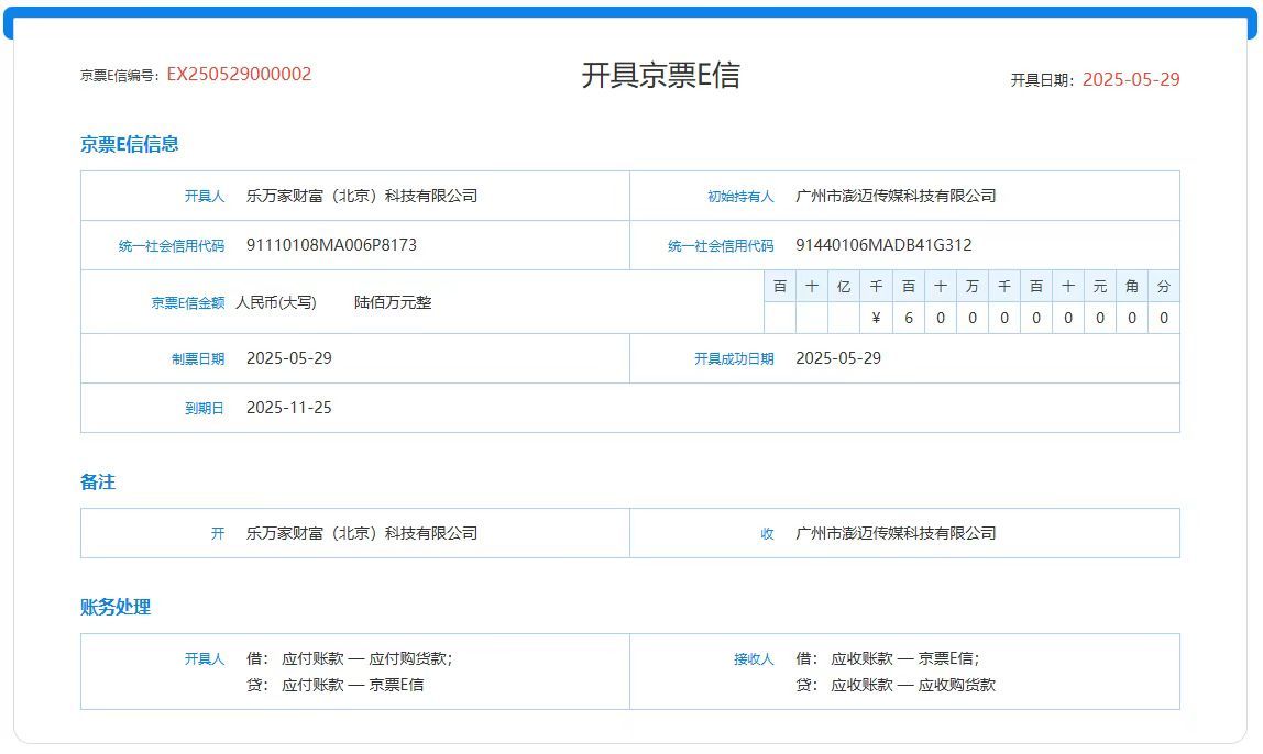 首钢集团成功开出首张“京票E信” 供金平台开启服务园区企业新模式